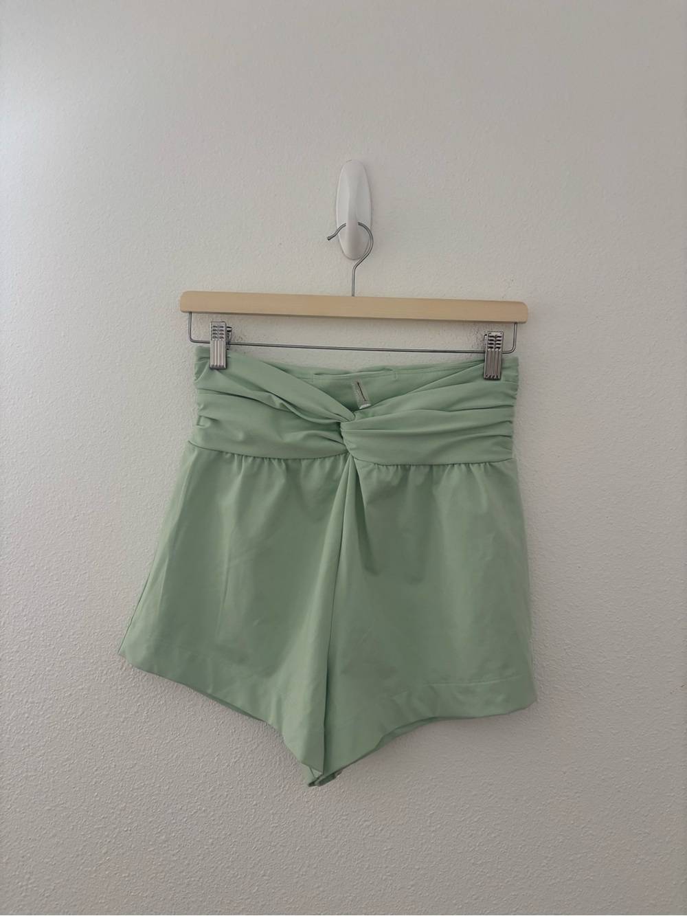 Free people movement green shorts